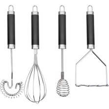 Birpa Icon Black Sılver 4'lü Kombine Set                 (713+716+717+771 )