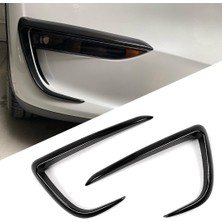 Ramm Tesla Model Y Ön Sis Lambası Kaşı - Parlak Siyah - 2 Adet Set