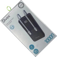 Divex 10000 Mah Powerbank 22.5W 2 Kablo Çıkışlı DP-428