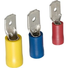 Gwest Erkek Faston Tip Terminal GFE-2488 1.50-2.50MM Mavi 200 Adet