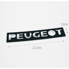Universal Peugeot Bagaj Yazı - (307 / 407 / 306 Uyumlu) (01-) 8665C0