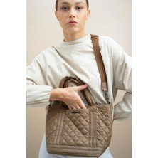 Matthew Cox Kapitone Desenli Çok Bölmeli Omuz ve El Çantası BYN2317