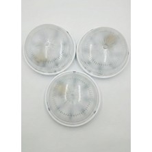 İNWATT Genel Glop Tavan Armatür 3 Adet Dekoratif Porselen Duylu 1.kalite Ekonomik Banyo-Wc-Balkon-Antre-Koridor