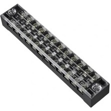 Voltaj TB-1512 12P Çift Sıra Terminal Blok - 600V 15A