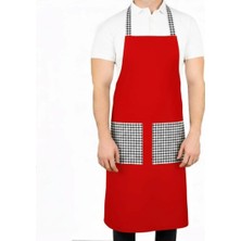 Buypass Pötikare Cepli Kırmızı Önlük