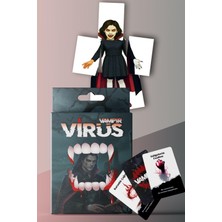 LUXMON Vampir Virus Strateji Eğlenceli Grup Kart Oyunu