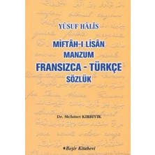 Aesco Miftah-I Lisan Manzum Fransızca Türkçe Sözlük