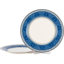 Mikasa Moor Blue Harmony 2li Servis Tabağı 27CM
