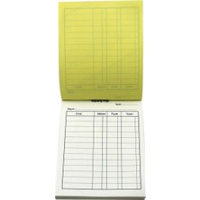 Dilman Sipariş Fişi Otokopili 1/50 Küçük - 2 Adet