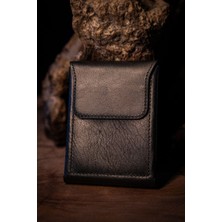 Lenax Riva El Yapımı Hakiki Deri Erkek Cüzdan – %100 Gerçek Deri, Mıknatıslı Kapama, Çift Katlı Geniş Iç Hacimli Şık Tasarım