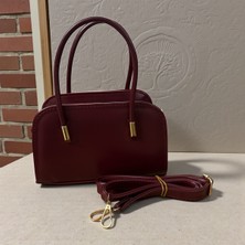 Gözde Mağazacılık Zarif Şık Gold Detaylı Kadın Mini Çanta