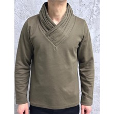 Quits Kids Şal Yaka Erkek Casual Sweatshırt