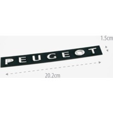 Universal Peugeot Bagaj Yazı - (3008 / 5008 Uyumlu) (09-16) 8666CG