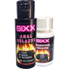 Vionex Süper Sixx 60 ml Bay Relax Krem +Erkeklere Özel Güç 30 Lu