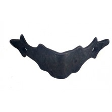 MiraLive Antika Tarz Dekoratif Pirinç Gönye - Yan, Oksit