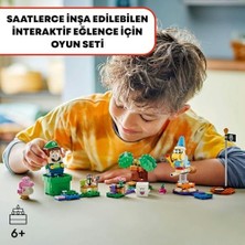 Storemax Super Mario Interaktif Luigi ile Maceralar 71440-6 Yaş ve Üzeri Çocuklar Için Koleksiyonluk Yaratıcı Oyuncak Yapım Seti (210 Parça)