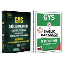 Yargı Yayıncılık - Sağlık Bakanlığı Görevde Yükselme Sınavlarına Hazırlık Konu Anlatımlı Soru Bankası (Memurluk) &  Çözümlü 5 Deneme Şef Unvanı Için