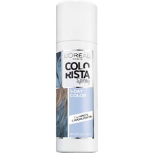 L'oréal Paris Colorista Spray 1-Day Color 75 ml Pastel Blue