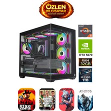 Özlen Xl1 - Ryzen 5 5600X | 32GB Ram | 1tb M.2 SSD | Rtx 5070 12GB Oyuncu Masaüstü Bilgisayarı