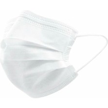 Go İthalat 50PCS Beyaz Cerrahi Yüz Maskesi (5468)