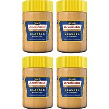 Gold Polmak Gold Fıstık Ezmesi Classic Şekersiz 340 gr x 4 Adet