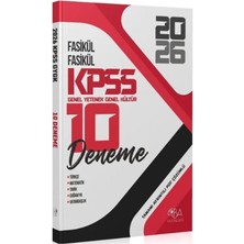 CBA Akademi 2026 Kpss Genel Yetenek Genel Kültür 10 Deneme Cba Yayınları