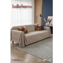 Bella Home Wellsoft Süngerli Koltuk Örtüsü – Yumuşak Dokulu, Kaymaz Taban