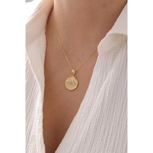 Yavuz Kuyumculuk 14 Ayar Altın Tılsım Göz Kolye