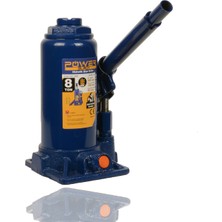 Power Black Germany Çelik Şase 8 Ton Hidrolik Araba Krikosu Şişe Kriko