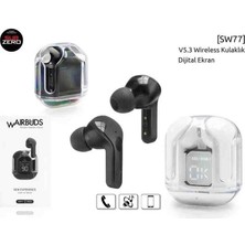 Subzero SW77 Kablosuz Dijital Ekranlı Bluetooth Kulaklık