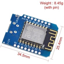 Voltaj Wemos D1 Mini - ESP8266 12-F Tabanlı Arduino Kartı