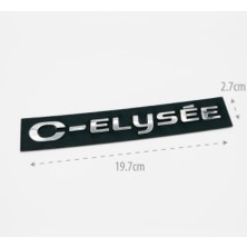 Universal C-Elysee Bagaj Yazı (12-) 9678485180