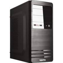 Binbir Göz Bilgisayar Vento VS114F 350W 1X8CM/2X12CM Fan Atx 1xusb2.0/1xusb3.0 Siyah Kasa