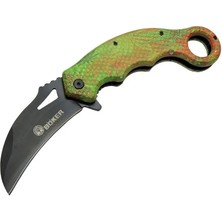 Toptan Bulurum Böker Bukalemun 471B  Kamp Çakı 20 cm  Plastik Sap