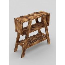 Ceritoğlu Ahşap Dekoratif Sehpa-Çok Amaçlı-Eskitme-Ev-Ofis-Mağaza-Makam