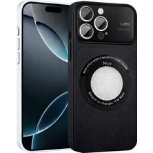 Nexiva iPhone 15 Pro Max Için Kılıf (17 Pro Max Görünümlü) Magsafe Şarj Özellikli Kamera Korumalı Pc Çevirici Kapak