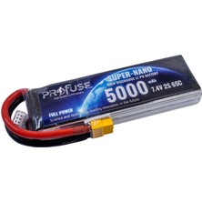 Profuse 7.6 V 2s Lipo Batarya-Kutulu Pil 5000 Mah 65C