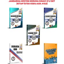 Askeri Sınav Kitapları Jandarma Misyon Koruma Sınavına Hazırlık Kitapları 5’li Set