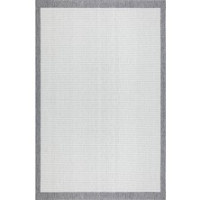 Halı Sepeti Woolhome Naturel Sisal 2001 Krem Antrasit Kolay Temizlenebilen Kaymaz Salon Mutfak Halısı