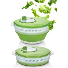 Vesta Life Katlanabilir Salata Kurutucu, Sebze Kurutucu, Yeşillik Kurutucu, Meyve Sebze Kurutucu