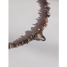 CAPO By Aytaç Yamaç ve Dumanlı Kuvars Kolye, Doğal Taş Kolye, Negatif Enerji Uzaklaştırıcı