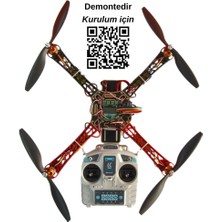 Voltaj Süper Multikopter Seti - Kendin Yap Drone Kiti (Kk2.15)