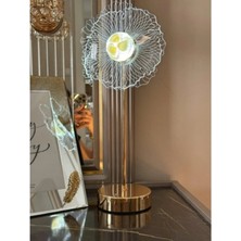 MiraLive Çiçek Tasarımlı LED Masa Lambası