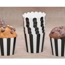 Partyy Bag Beşiktaş Temalı & Cupcake Kalıbı & Kek Kapsülü & 25'li Kek Kapsülü