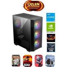 Özlen Xl3 - I5 14400F | 16GB Ddr5 Ram | 1tb M.2 SSD | Rtx 5060 Ti 16GB Oyuncu Masaüstü Bilgisayarı
