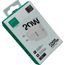 Techson 20W Type-C Hızlı Şarj Adaptörü Şarj Başlığı PDC20