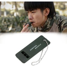 Twin Store Buffer® Kamp Yaşam Yüksek Sesli Acil Durum Survival Plastik Düdük