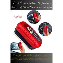 Lufern Özel Üretim Araç Yağ Filmi Temizleme Süngeri Ayna Buğu Sis Önleyici Yağmur Çamur Kir Iç Cam Yüzeyler