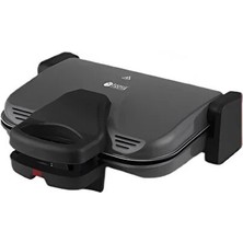 Troya Granit Plakalı 1800 Watt Tost ve Izgara Makinesi
