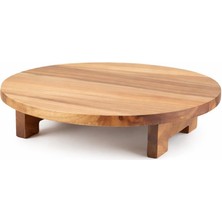 Mien Akasya Yuvarlak Sunumluk 33 cm